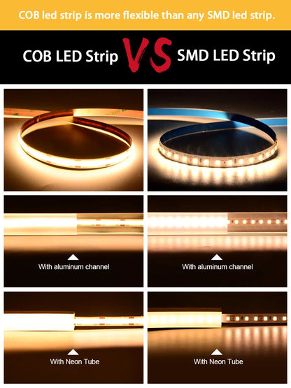 UL Listed COB LED Strip Light