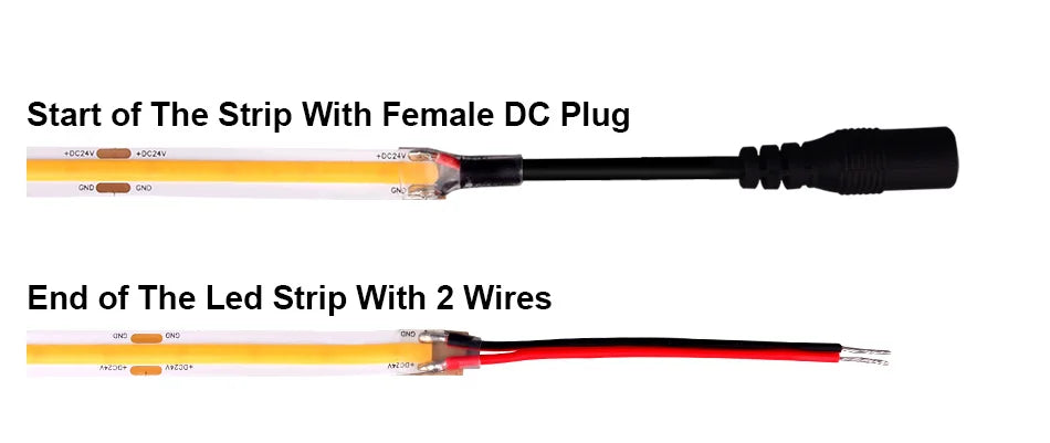 UL Listed COB LED Strip Light