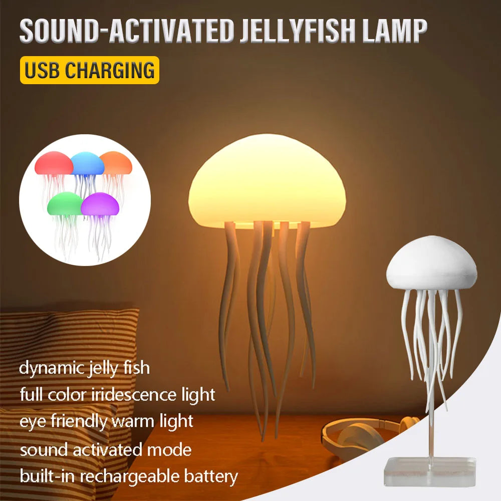 Modern Jellyfish Table Lamp