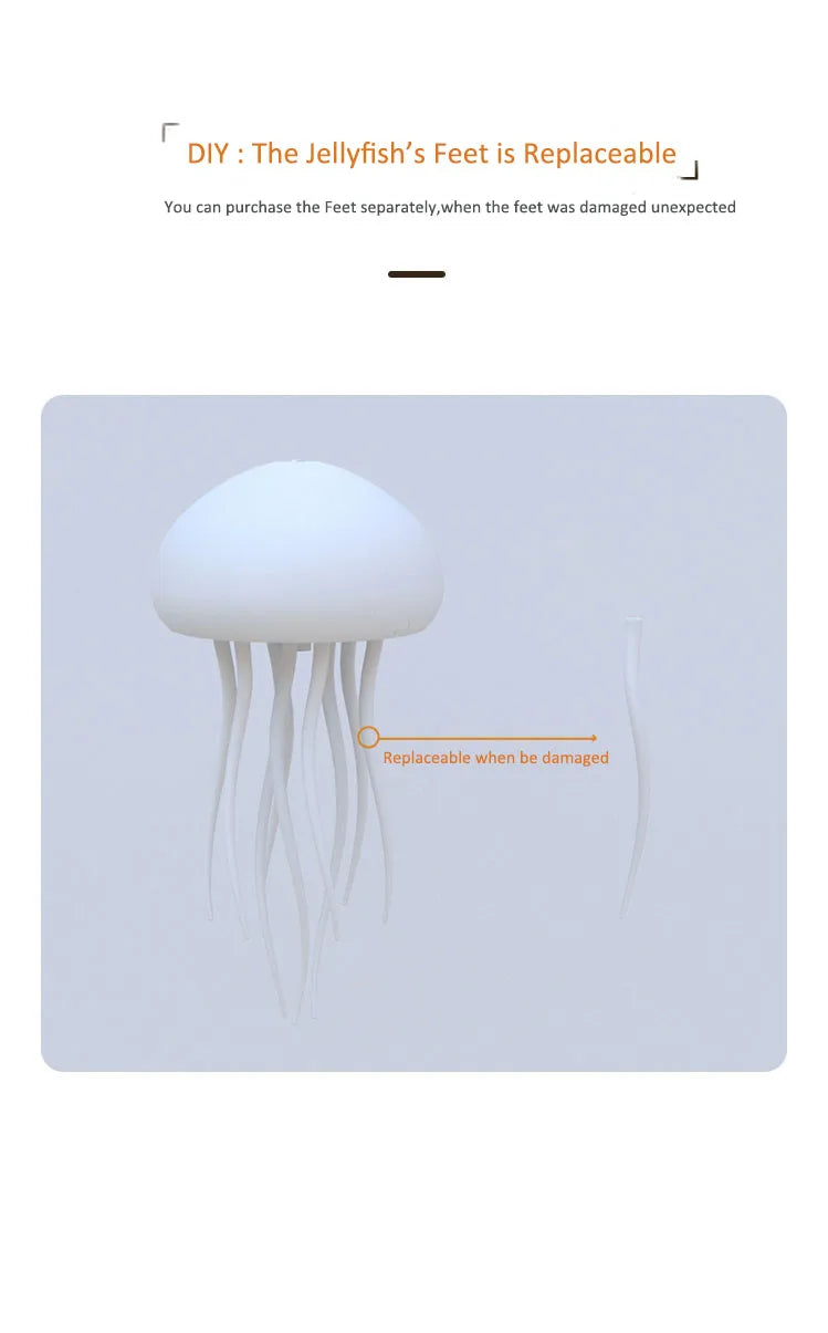 Modern Jellyfish Table Lamp